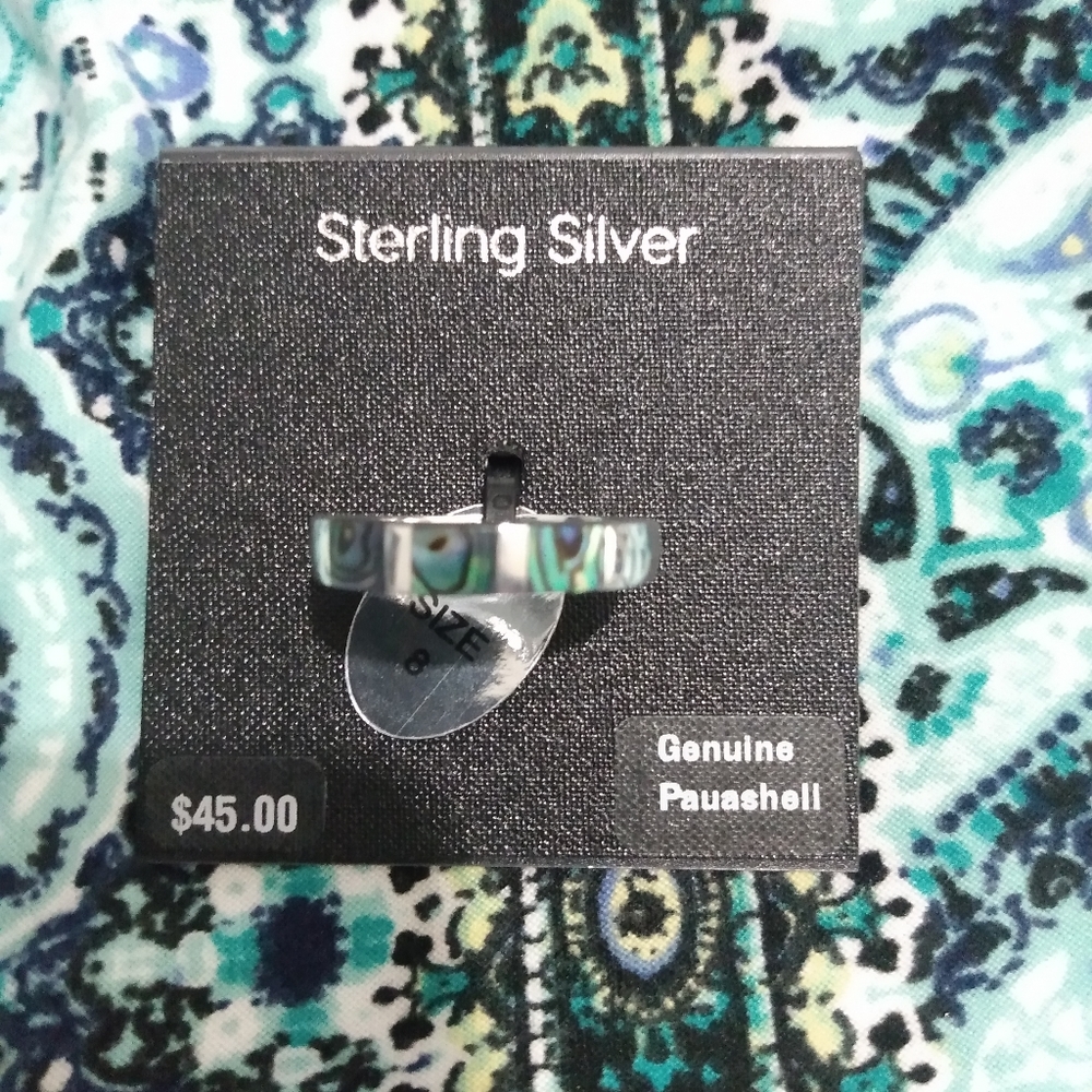 Sterling silver ring